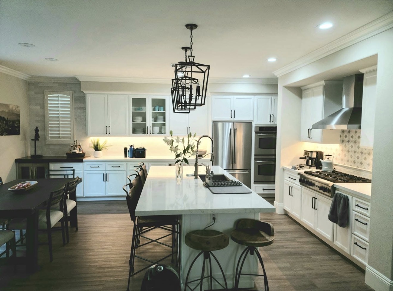 Modern White Kitchen