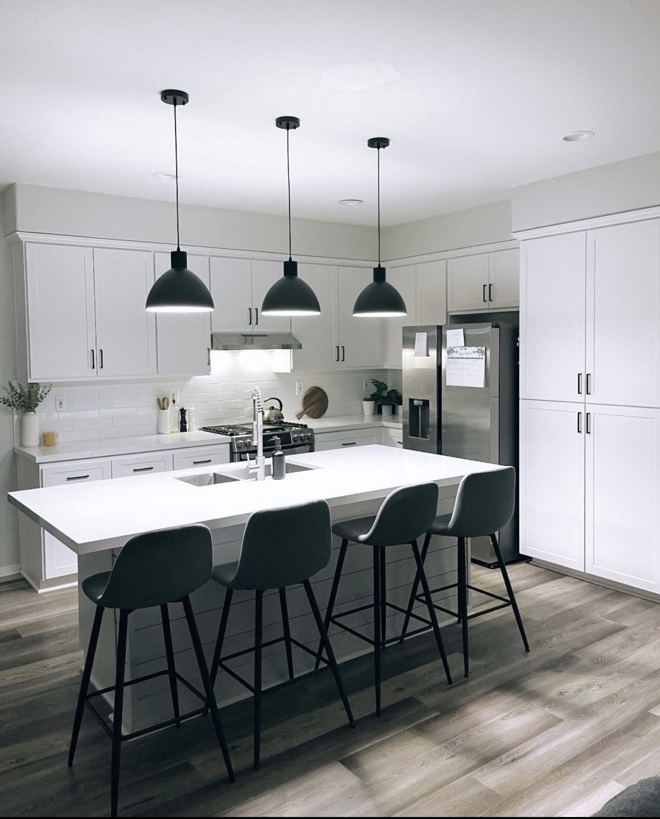 Modern White Kitchen